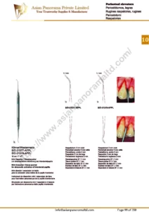 Bone Chisels, periosteal elevators, Korner/Westermann