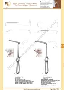 Bone instruments, Sagittal ramus osteotomies acc. to Lindorf
