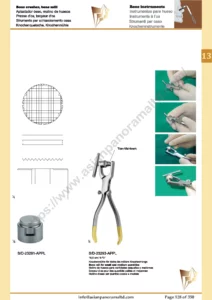 Bone instruments, Bone crusher, bone mill, Titan Mahlwerk, Titan-Mahlwerk