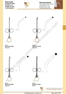 Bone instruments, Bone carriers