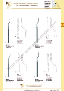 Dilatators, iglhaut