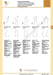 Scalers, periodontology, Gracey Rigid curettes, subgingival , Incisors, premolars, mesial, universal, molars, lingual, buccal, extra rigid, for stubborn dental plaque