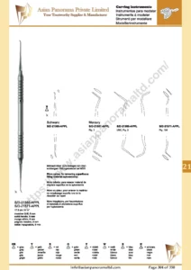 Carving instruments, Micro carver, for removing superfluous filling material (apicoectomy) Schwarz , Mercury