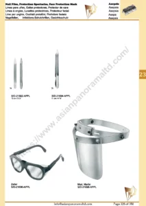 Nail Files, Protection Spectacles, Face Protection Mask, Asepsis