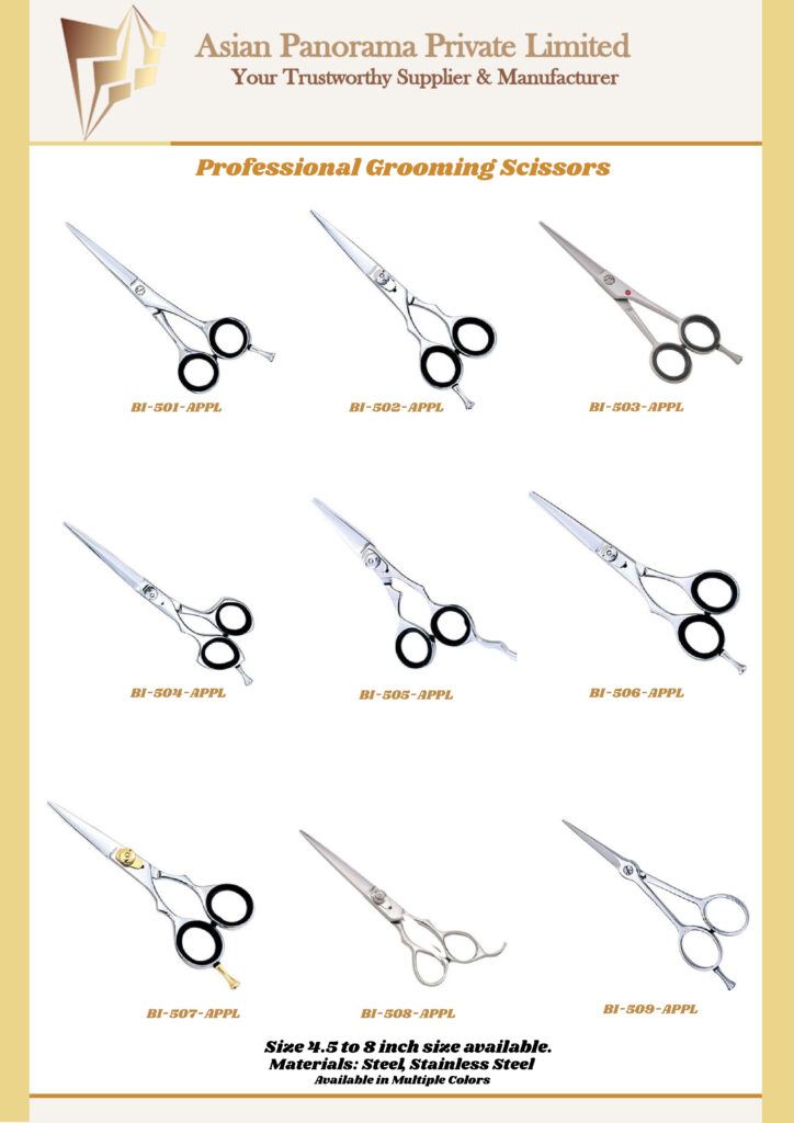 Professional Hair Cutting Scissor with razor edge. Mirror Finish