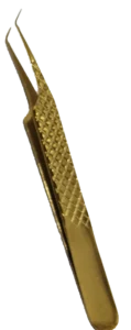 Fine Point Tweezer for Eyelash Extension or Watch Makers Tweezer 35 Angle