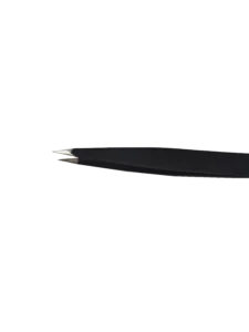 Pointed Tweezers black by Asian Panorama Private Limited