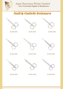Cuticle Scissor. Mirror Finish.