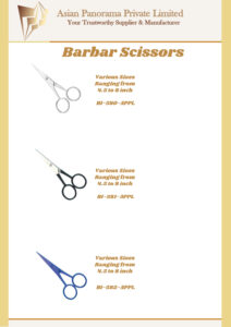 Nail Scissor. Half Color Coating Plastic Handle Scissors Fully coloured designs