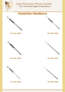 Cuticle Pusher, Cuticle cutter and Cuticle remover by Asian Panorama Private Limited