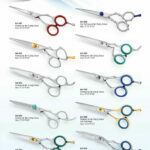 Professional Hair Cutting scissors with soft grip Colored. Adjustable Screw. Available sizes Sizes 5 inch , Size 5.5 inch, Size 6 inch