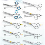 Professional Hair thinning scissors with soft grip Colored. Adjustable Screw. Available sizes Sizes 5 inch , Size 5.5 inch, Size 6 inch