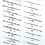 Cuticle Cutter, Cuticle Pusher with knife, Single ended and Double Ended, Pterygium Remover