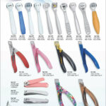 Corn Cutter with Metal Handle, Acrylic Tip Cutter, Toe Nail Cutters with Plastic, Metal or silicon handles have been shown in this image. Premium Quality at cheap price.