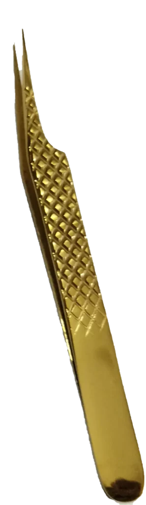Fine Point Tweezer for Eyelash Extension or Watch Makers Tweezer 15 Angle