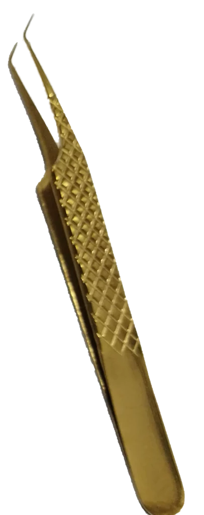Fine Point Tweezer for Eyelash Extension or Watch Makers Tweezer 35 Angle