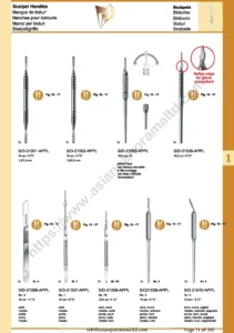 Surgical and Dental tools Scalpels, Gum knives, Scalpel Handles