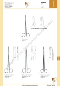 dissecting scissors