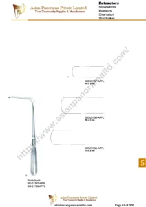 Langen beck, hooklets and retractors