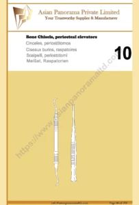 Bone Chisels, periosteal elevators by Asian Panorama Private Limited