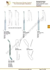 Bone Chisels, periosteal elevators, Kahre Williger, Willger