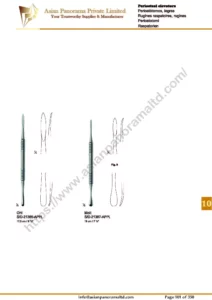 Bone Chisels, periosteal elevators, Ohl, Molt