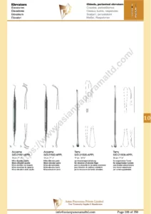 periosteal elevators, Chisels, Akiyama, Terry