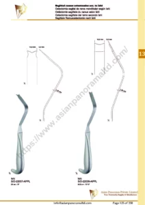 Bone instruments, Sagittal ramus osteotomies acc. to lshi