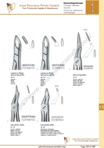 Extracting forceps, Lawrence-Read