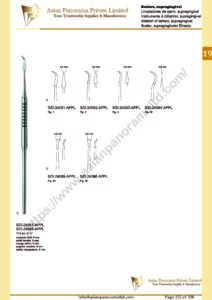 Scalers, periodontology, solid handle, 6 mm