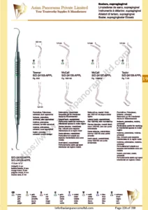 Scalers, periodontology, supragingival , Hohlgriff, Towner, McCall, Taylor