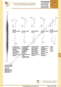 Scalers, periodontology, supragingival , Hohlgriff, Towner,