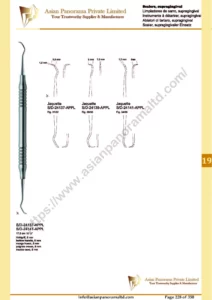 Scalers, periodontology, supragingival , Hohlgriff, Jaquette