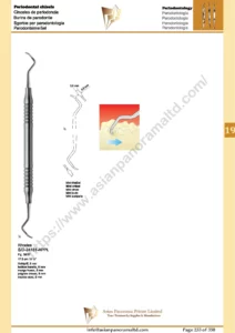 Scalers, periodontology, Periodontal chisels, Mini chisel , Rhodes