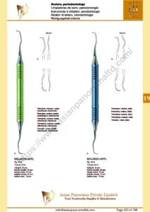 Scalers, periodontology, Premolars, molars, mesial, mesiolingual, mesiobuccal, distal,