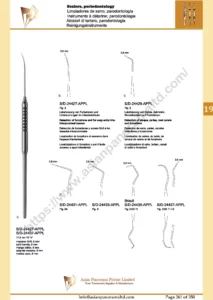 Scalers, periodontology, Detection of furcations and for easy entry into interproximal spaces , Detection of plaque, caries, root canals and furcations , Briault