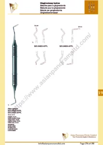 Gingivectomy knives, Allen-lglhaut