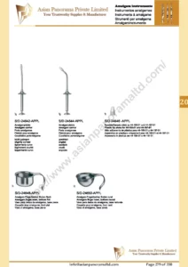 Amalgam instruments, Amalgam carrier, Amalgam finger bowl, bottom round, Amalgam finger bowl, bottom flat