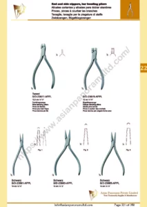 End and side nippers, bar bending pliers