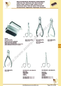 Hand and Nail Brush, Nail Scissors, Cuticle Scissors