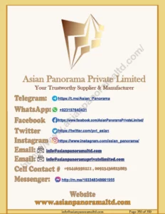 Asian Panorama Private Contact Information Poster