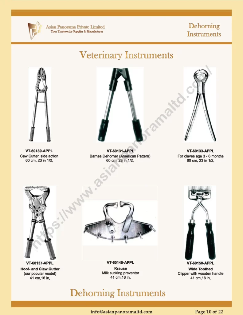 Retractors for Animals by Asian Panorama Private Limited