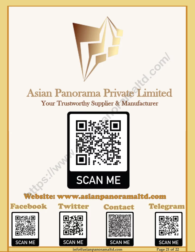 All the QR codes of Asian Panorama Private Limited