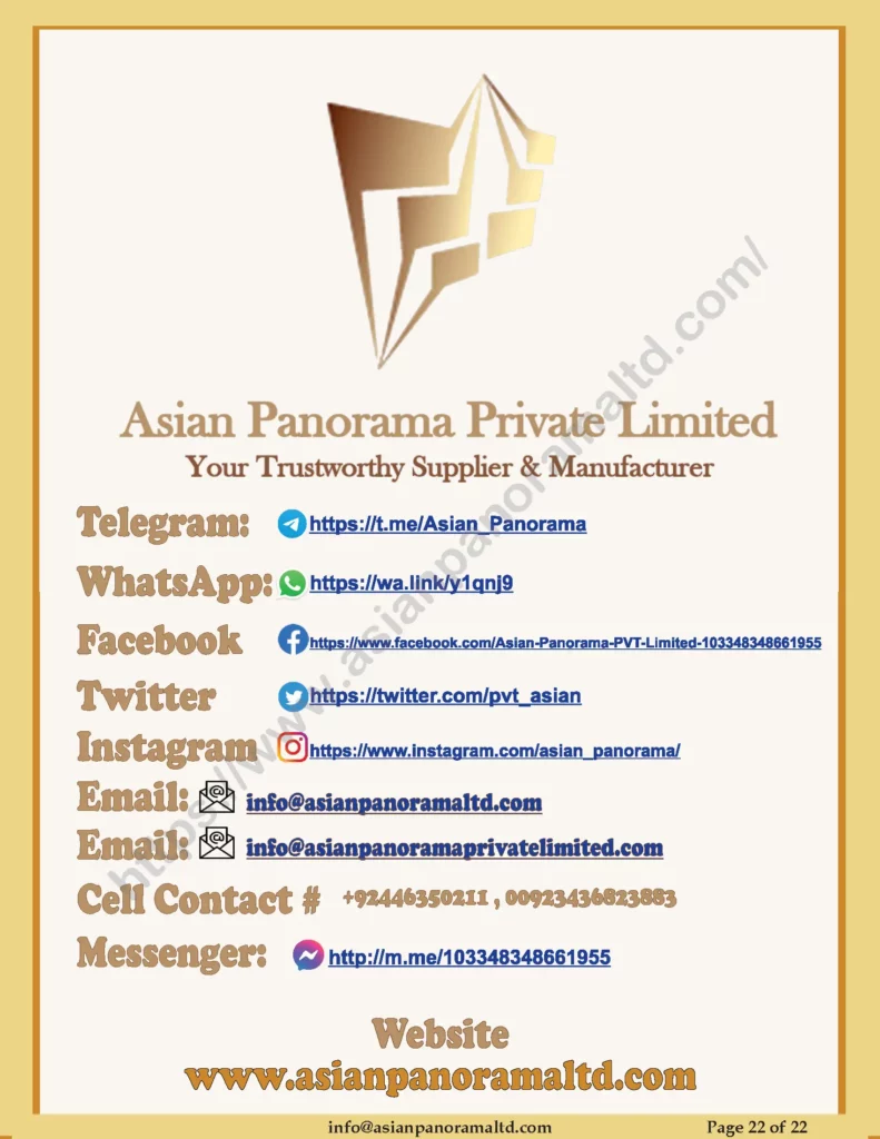 All the Social Media Links and info of Asian Panorama Private Limited